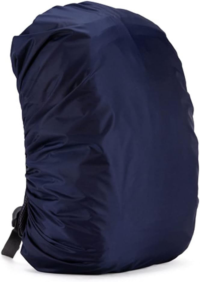 Silfrae Waterproof Rucksack Cover Backpack Rain Cover 30L-100L for Travel Climbing Hiking (Navy, 40L-50L)