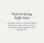 BOLL & BRANCH Waffle Bed Blanket - Full/Queen, Natural - Luxury 100% Organic Cotton - Soft, Lightweight and Breathable - Textured Waffle Weave Design