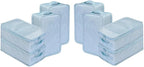 Travel Shoe Bags, Foldable Waterproof Shoe Pouches Organizer-Double Layer (8 Blue Shoe Bags)