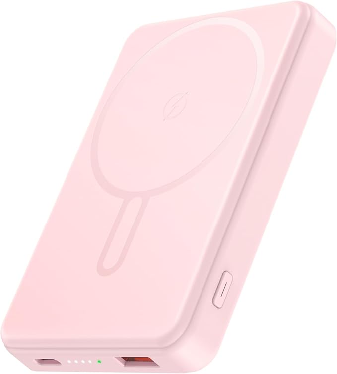 for Magsafe Battery Pack 12000mAh Magnetic Power Bank Portable Charger 20W USB C Fast Charging Wireless Charger for iPhone 17/16/15/14/13/12