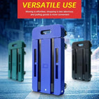 Heavy Duty Folding Cart Portable Hand Truck & Trolley for Outdoor Camping Luggage Transport & Home Use Multifunctional Green Wagon
