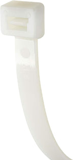Gardner Bender 45-312 Cable Ties, 11 inch, 75 lb tensile, Electrical Wire and Cord Management, Nylon Zip Tie, 12 pk, Natural