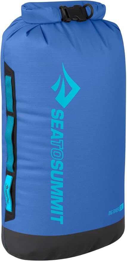 Sea to Summit Big River Dry Bag, Heavy-Duty Dry Storage, 20 Liter, Surf Blue