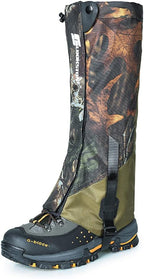 Camouflage Hiking Gaiters,Snake Gaiters For Men, Boot Gators Waterproof Shoe Leg Covers for Walking Climbing Hunting Trip
