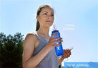 AONIJIE 2Pack of Soft Soft Folding Hydration Bottle Water Collapsible Flask BPA-Free Bottles (250ml without straws), SD52-500