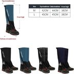 Gaiters for Hiking Waterproof,Leg Gaiters with Upgraded Zipper Design,Lightweight Shoe for Men Women