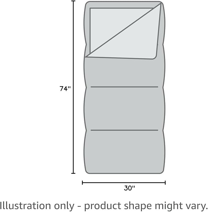 Klymit Sleeping-Bags KLYMIT Wild Aspen Lightweight Mummy Sleeping Bag, Best Gear for Cold Weather Camping, Hiking, Backpacking, Pair with Static V Sleeping Pad (Size Regular to XL)