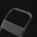 Platform Truck Push Dolly Folding Platform Truck Plastic Deck and Metal Handle Hand Cart with Wheels Foldable Push Trolley for Luggage Parcel Tools Moving Cart Dolly (Siz