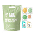 Naisture 15 Min Rescue Me Kit Skincare Gift Set for Skincare Lovers– All-in-One Bundle with Face, Eye, & Mud Masks, Complete Self-Care Kit (6 pcs)