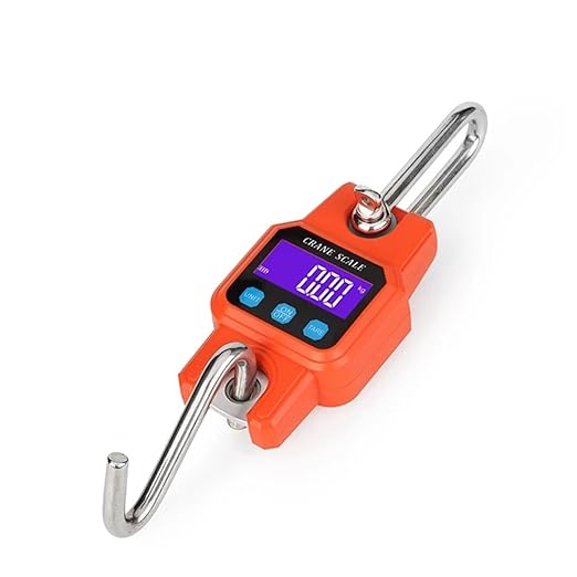 Rechargeable Bluetooth Luggage Scale - 300kg/50g Stainless Steel Hook, Portable Handheld Balance