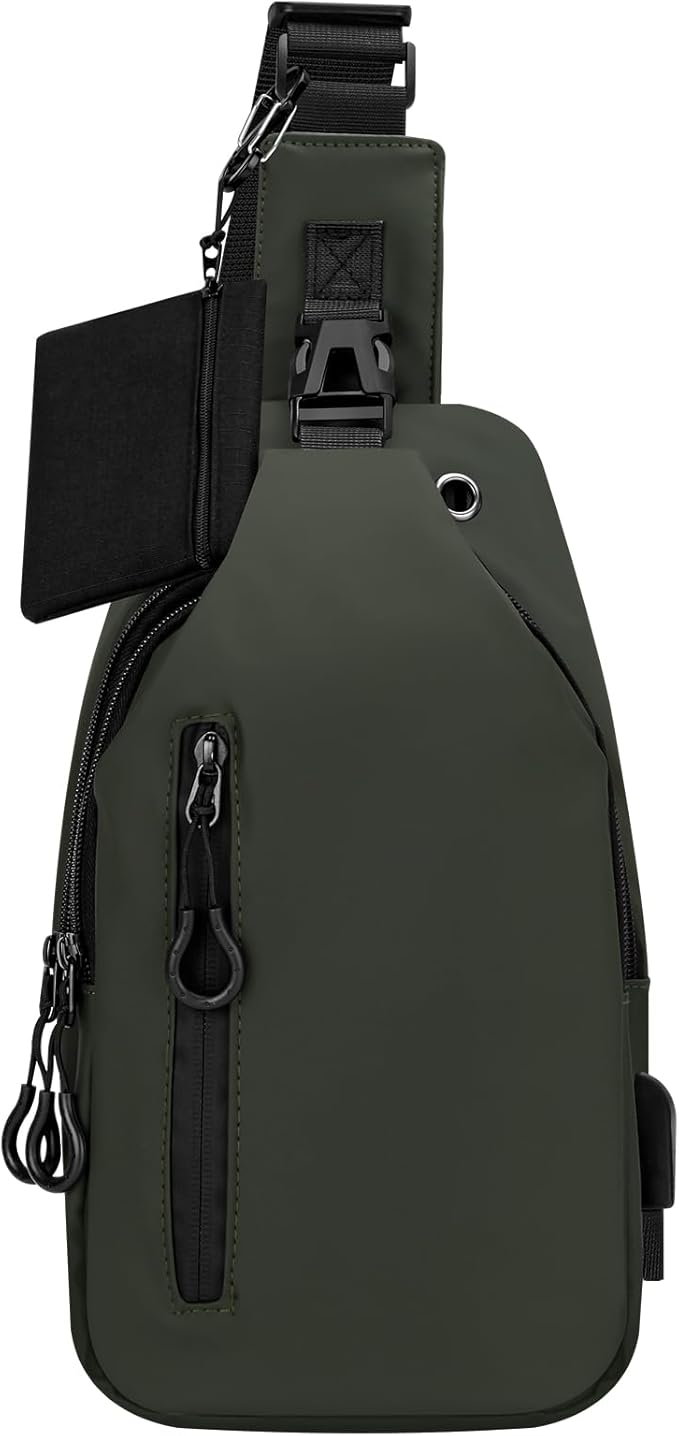 Waterproof Clear Bag for Stadium Events, Women's Crossbody Clear Sling Bag with Coin Wallet, Shoulder Bag for Daily Use