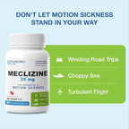 Puregen Labs Meclizine 25 mg Antiemetic 200 chewable Tablets | Motion Sickness Relief - Prevent Nausea, Vomiting, and Dizziness | Dairy Free | Made in USA | Value Pack – Total 600 chewable Tablets