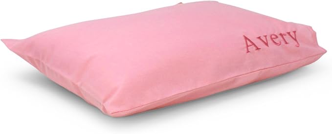 Pipsqueak Microfiber Pillow - Small, Mini, Tiny - 11 x 7 in - Perfect for Travel, Cars, Airplanes, Camping, Dogs, Toddlers, Kids, Lumbar, Knees and Neck - Ages 2 Yrs and Up
