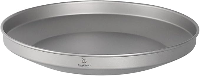 Titanium Trek Plate - Ultralight, Durable Camping Dish Pan Plate - Outdoor Kitchen Essential for Backpacking & Camping - 1200ml