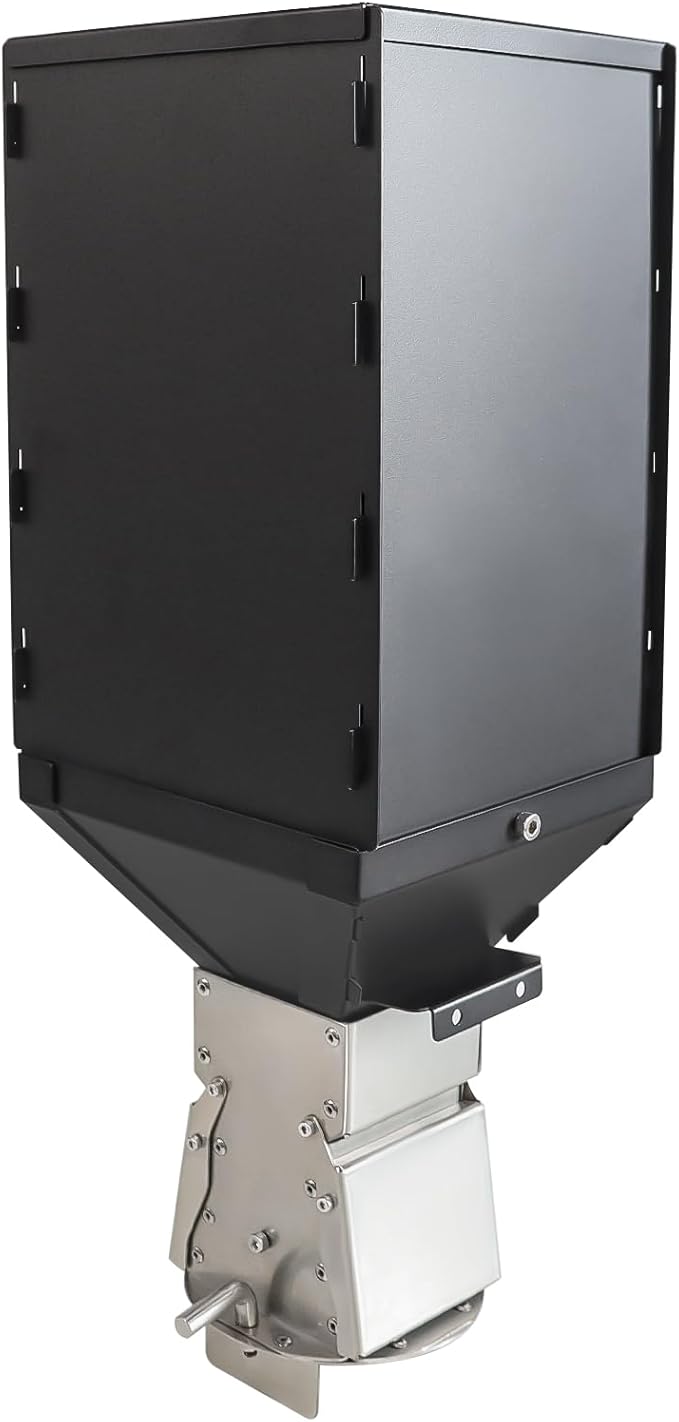 Outdoor Camping Stove Accessory Pellet Bin with Burner for Tent Stove (Black)