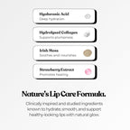 The Patch Collection® – Lips Ultimate Collagen Lip Care Patch | Hyaluronic Acid, Collagen, Strawberry Extract, Irish Moss (Pack of 3)
