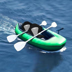 NEW-Vi Deluxe Kayak Seat with Gel Cushion & Storage Bag - Padded Ergonomic Backrest for Kayak, Canoe, SUP, Fishing Boat - Anti-Slip & Waterproof