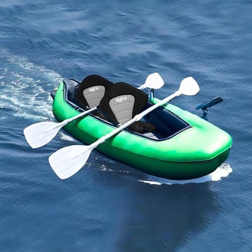 NEW-Vi Deluxe Kayak Seat with Gel Cushion & Storage Bag - Padded Ergonomic Backrest for Kayak, Canoe, SUP, Fishing Boat - Anti-Slip & Waterproof