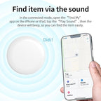Find My Tag,Item Finder for Keys, Car, Wallet, Luggage, Bag, Pets and More, Works with Apple Find My App (iOS only), GPS Tracker for Kids (Black)