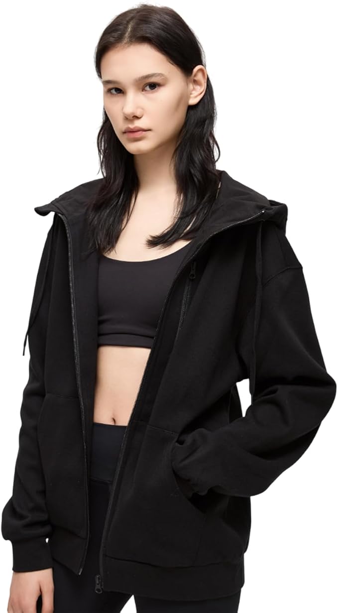 Full Zip Hoodie – Inflatable Built-in Travel Pillow – Comfortable Rest On-The-Go – Perfect for Airplane and Trips