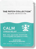 The Patch Collection® - Calm Patch | Unwind & Decompress | Ashwagandha, Valerian Root, Passion Flower, Vitamin B | 8 Hour Calmness | Vegan & Latex Free (Pack of 15)