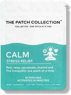 The Patch Collection® - Calm Patch | Unwind & Decompress | Ashwagandha, Valerian Root, Passion Flower, Vitamin B | 8 Hour Calmness | Vegan & Latex Free (Pack of 15)