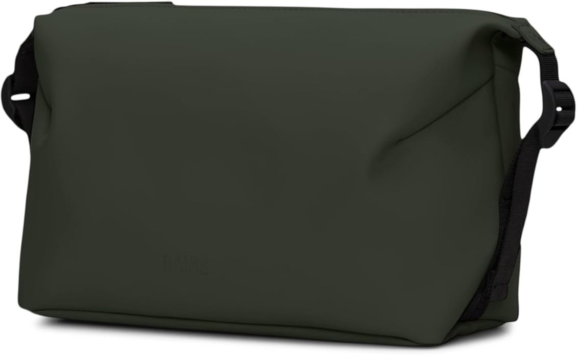 RAINS Hilo Wash Bag – Waterproof Toiletry Bag Travel Dopp Kit Organizer Compact Wash Kit Pouch Water Resistant