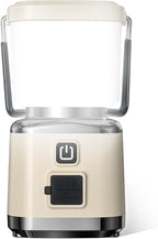 LED Camping Lantern Rechargeable, Allspark LED Lantern Flashlight,1000LM, 4 Light Modes, IPX4 Waterproof,Emergency Light for Home Power Outages, Hurricane, Storm,Outdoor Hiking(White)