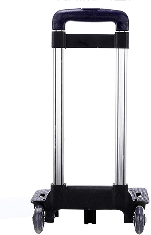 2 Backpack Trolley Aluminium Alloy Foldable Trolley Cart ' s Luggage Travel Hand Cart for Backpack Folda