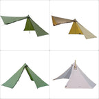 Longeek 2-4 Person Camping Tent 4 Seasons Backpacking Ultralight Easy Up Hot Teepee