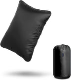 Camping Pillow,Supportive Compressible Travel Pillow Middle Size Lightweight Camp Pillow with Storage Bag for Camping,Hiking,Backpacking,Airplane