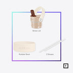 IRON °FLASK Camping & Hiking Hydration Canteens - Narrow Straw Lid & Boot - Leak Proof Vacuum Insulated Stainless Steel - Hot & Cold Double Walled Sports Water Bottle - Desert Oasis, 24 Oz