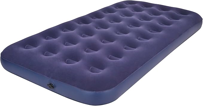 Twin Size Air Mattress Inflatable Bed for Camping & Home, Blow Up Sleeping Pad