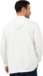 ProtectX High Visibility Sun Protection Lightweight Long Sleeve Hoodie, UPF 50+ Quick-Dry, SPF UV Shirt, Active Wear