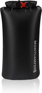 Waterproof Dry Bag with Survival Whistle-Enhanced Tear-resistant CORDURA Fabric-Lightweight Storage Sack for High-Intensity Adventures-Float on Water-Keep Luggage Dry&Organized(10L/Black)