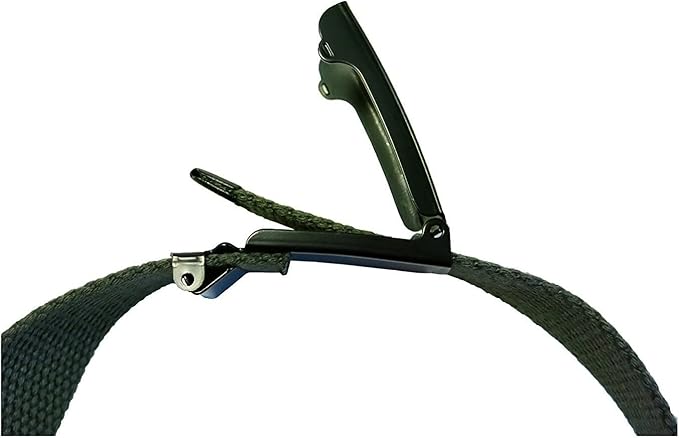 Permethrin Treated Mosquitoes, Flies, Ticks & More Insect Repellent Size Adjustable Fabric Belt (Black) One Size Fits All!