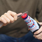 SANTTA Compact Titanium Collapsible Chopsticks and Spoon Utensil Set with Carry Bag and Carabiner for Camping, Hiking, Backpacking and Travelling