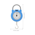 Portable Mini Electronic Hook Scale High Precision Digital Luggage and Travel Weighing Scale Handheld Blue for Home Use