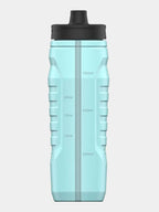 Under Armour Squeeze Water Bottles, 32 oz Water Bottles, Sideline Sports Water Bottle with Quick-Shot Lid, Quick & Easy Hydration, Gym Water Bottles, Squeeze Bottle, 1 32oz Bottle