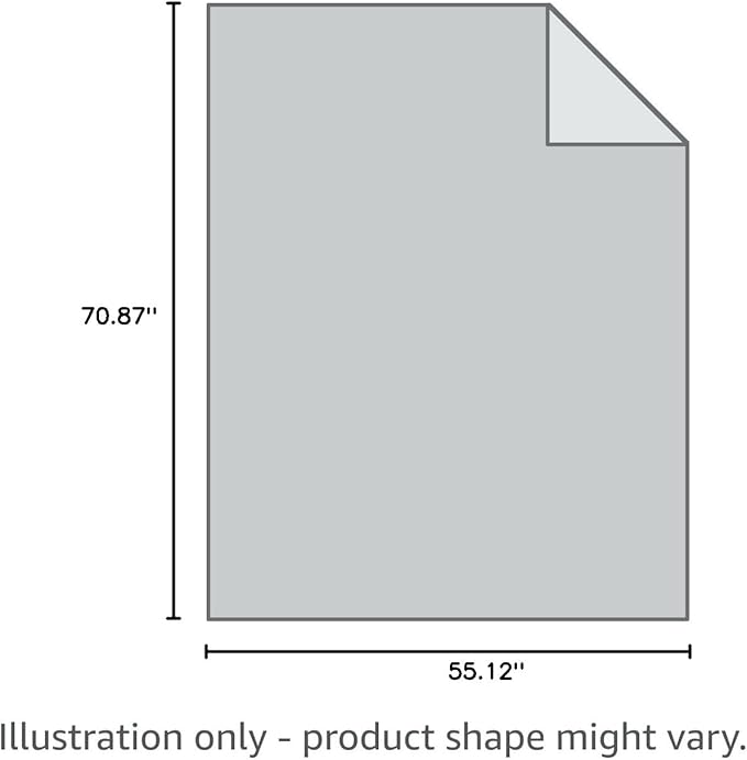 COCOON - Premium - Merino Wool/Silk Travel Blanket - Cozy, Soft, Warm, Lightweight - Graphite Grey