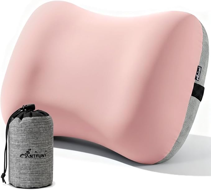 Inflatable Neck Pillow for Travel Camp Beach Alaska Cruise Essentials Carnival Ship Must Have Deployment Accessories Airplane Attendant Stuff Kids Travel Sheet Cute Small Safety Packable Flight Needs