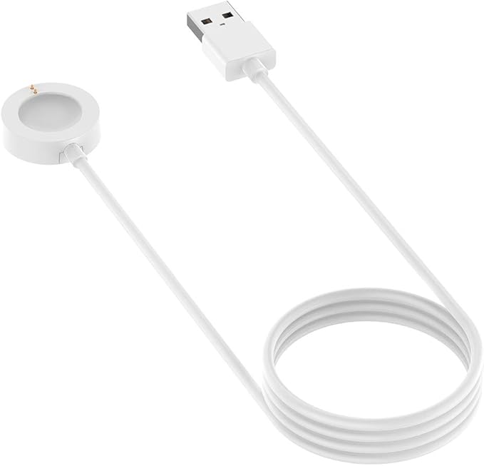Compatible with Citizen CZ Smart Watch Charger, 3.3ft Rapid Charing Cable Magnetic Charger Dock for Citizen CZ Smartwatch (Black&White)