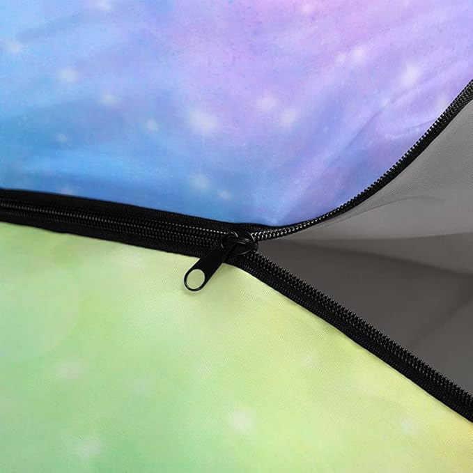 Kids Sleeping Bag for Boys Girls,Rocket Moon Print-Lightweight Warm Portable Outdoor Indoor-Waterproof Cold Weather Resistant Sleeping Bag for Camping Hiking