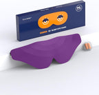 Sleep Mask for Side Sleeper Women Men, EVA BELLE Eye Mask for Sleeping Light Blocking, 3D Sleeping Mask Blackout, Soft Breathable Eye Shade Cover with Adjustable Elastic Strap for Travel Home Nap Rest