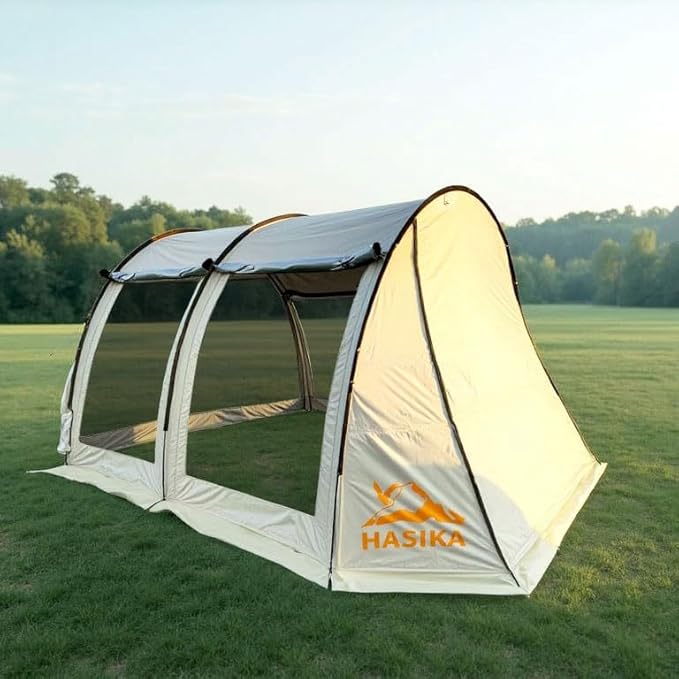 Tents for Camping 4/6 Person Large Mesh Windows Waterproof Family Camping Tent Universal for Outdoor Festival Party