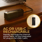 Halo 5000AC Power Bank with Foldable AC Plug Midnight