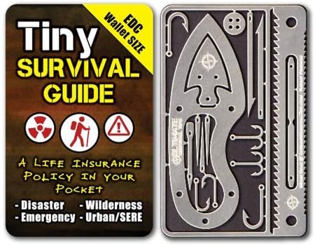 The Ultimate Survive Anything Tiny Survival Guide for Emergency Disaster Micro Guide First Aid Survival Pocket Handbook Easily Fits in Wallet Glove Box Pouch