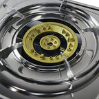 XtremepowerUS 25,516 BTU Double Burner Stove Stand Outdoor Propane Range Dual Propane Grill Burner Camping Picnic Cookout w/Detachable Legs