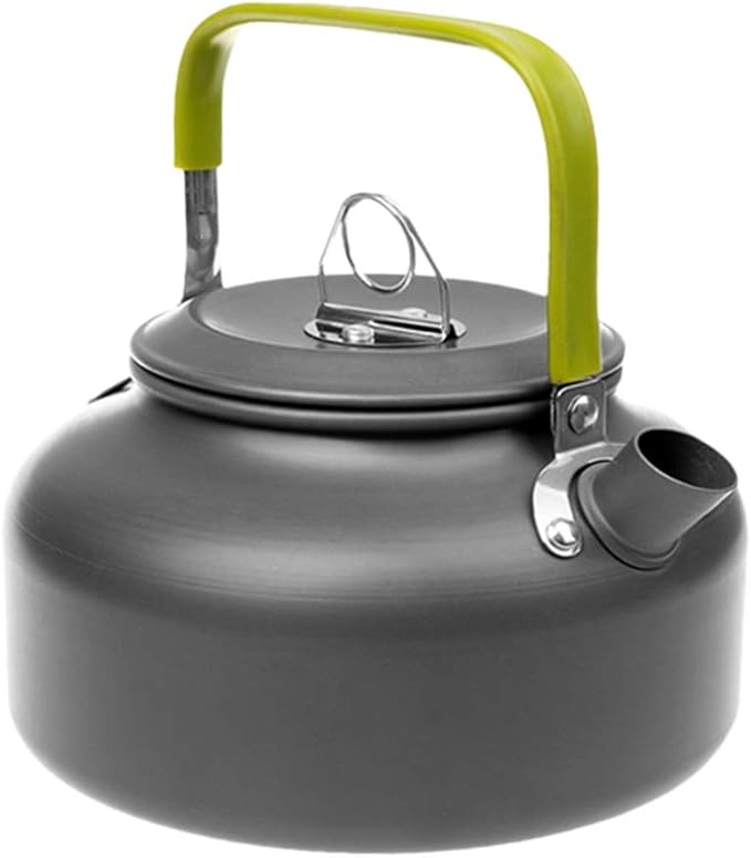 Doorslay Camping Kettle Tea Kettle Coffee Pot 27fl oz/0.8L Camp Coffee Pot Camping Kettle