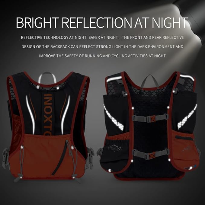 Running Hydration Vest for Men Women Water Backpack for Running 3L Running Hydration Pack for Trail Running Marathon Race Hiking